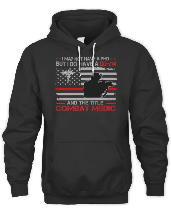 DD-214 Combat Medic Soldiers US Army Veterans Day T-Shirt