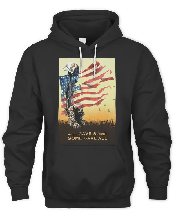 American Veterans All Gave Some Some Gave All T-Shirt