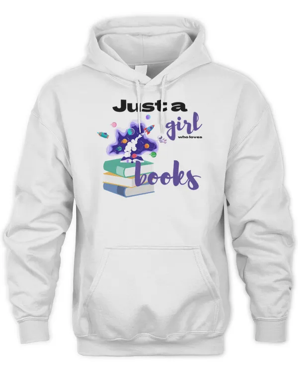 Just a girl who loves books and space T-Shirt (7)