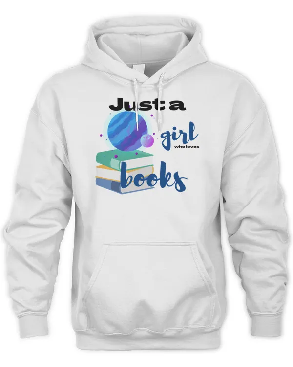 Just a girl who loves books and space T-Shirt (19)
