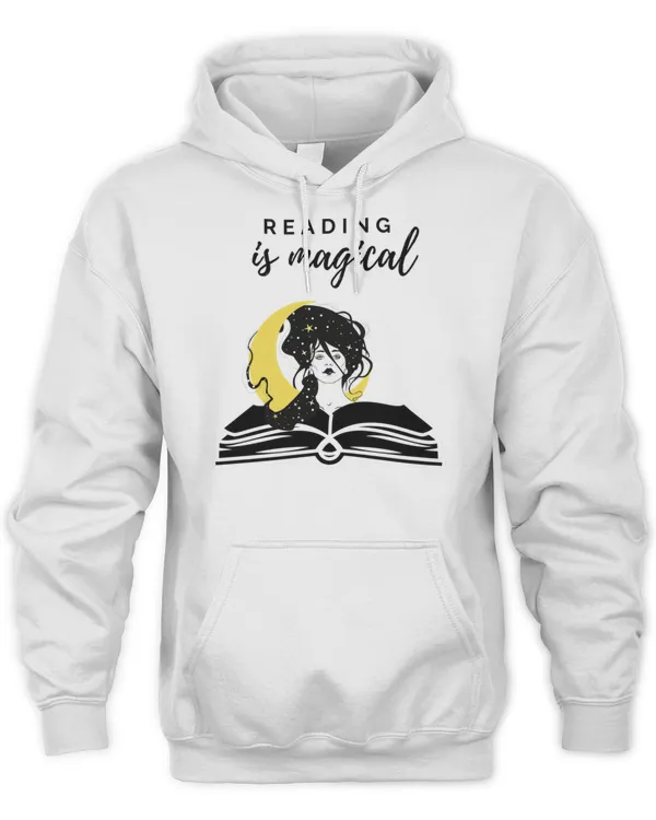 Reading is magical celestial book lover T-Shirt  (4)