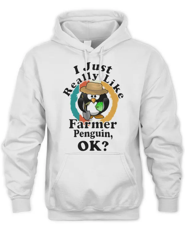 I really like Farmer Penguin, OK T-Shirt