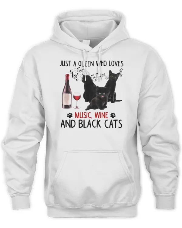 Black Cat and Wine T-Shirt