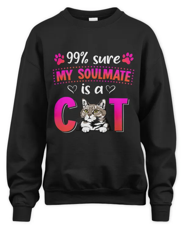 99% Sure My Soulmate is a Cat Perrsonalized QTCAT060223C2