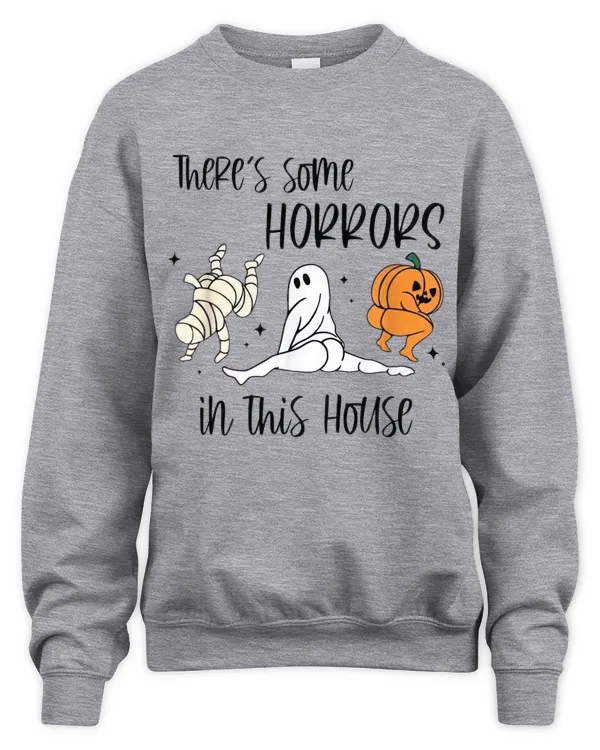 There's Some Horrors in This House Mug Halloween Shirt
