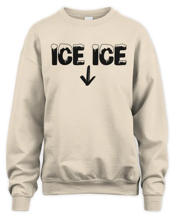 Ice Ice Baby Sweatshirt, Ice Ice Crewneck, Pregnancy Announcement, Pregnant Sweatshirt, New Mom Gift