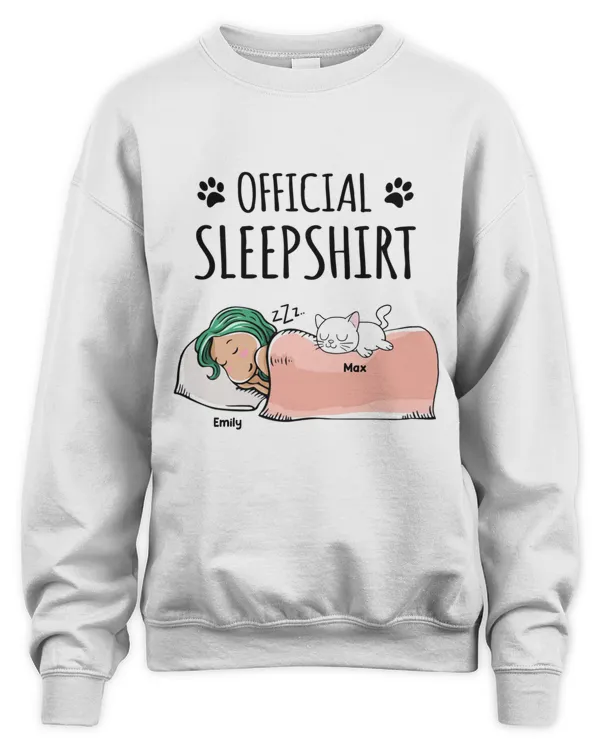 Official Sleep Cat Personalized Shirt QTCAT250123A1