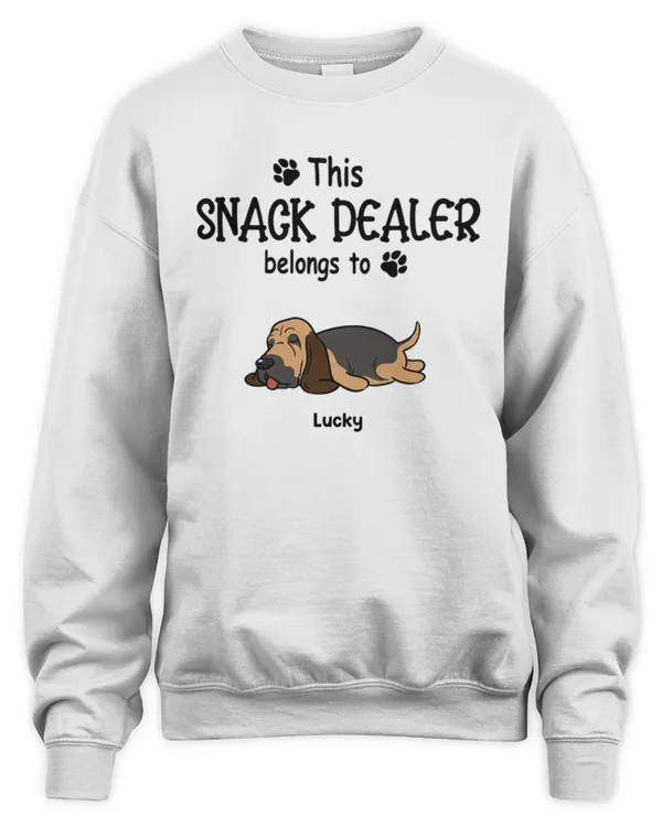 Personalized This Snack Dealer Belongs To Dog HOD250223A1