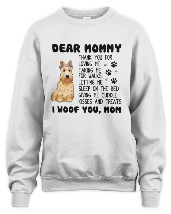 Personalized Dear Mommy I Woof You, Mom HOD040323D1