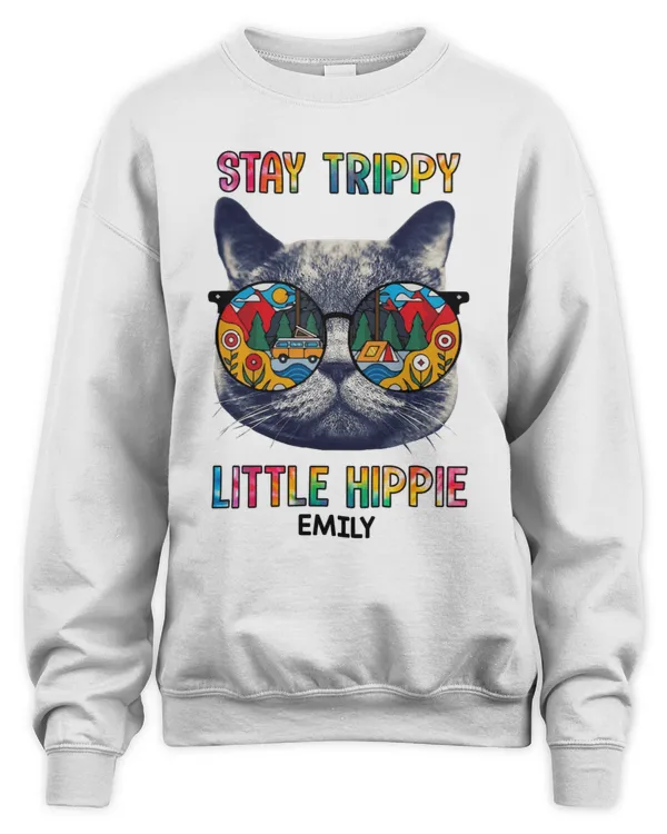 Personalized Stay Trippy Little Hippie HOC150323A22