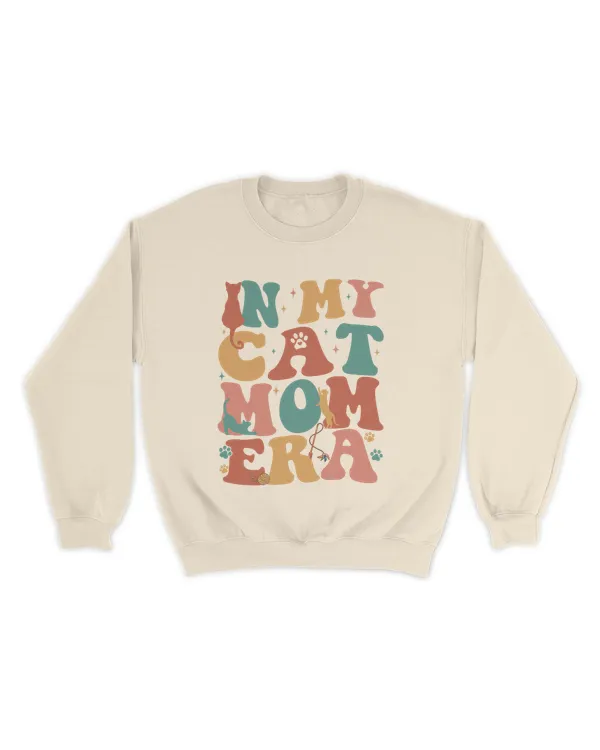 In My Cat Mom Era Shirt, Cat Mama Shirt, Custom Cat Name Shirt, Cat Mom Shirt, Cat Lover Gift, Cat Mom Gift, Crazy Cat Lady