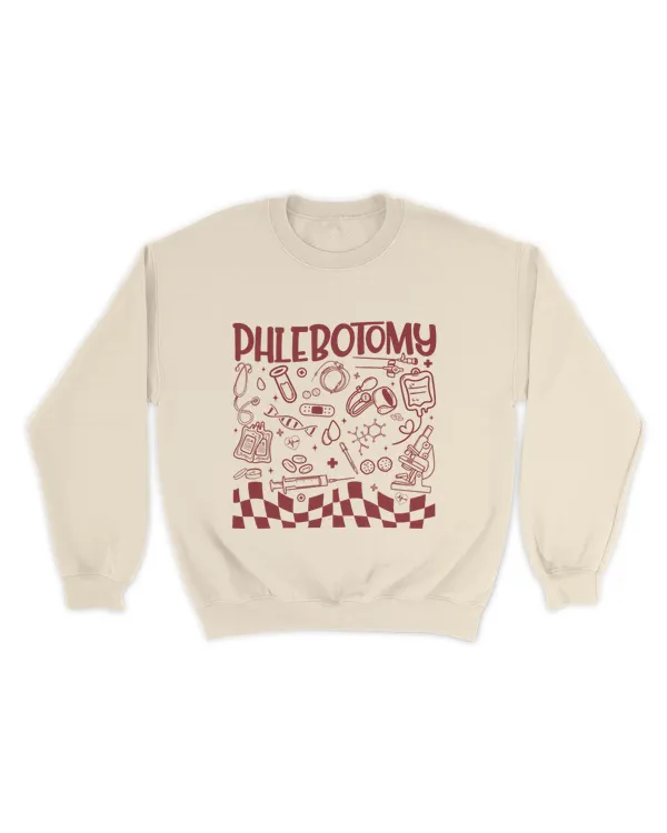 Phlebotomy Tech Crewneck, In My Phlebotomist Era Shirt, Phlebotomist Shirt, Nursing Student Shirt, Nurse Appreciation Gift