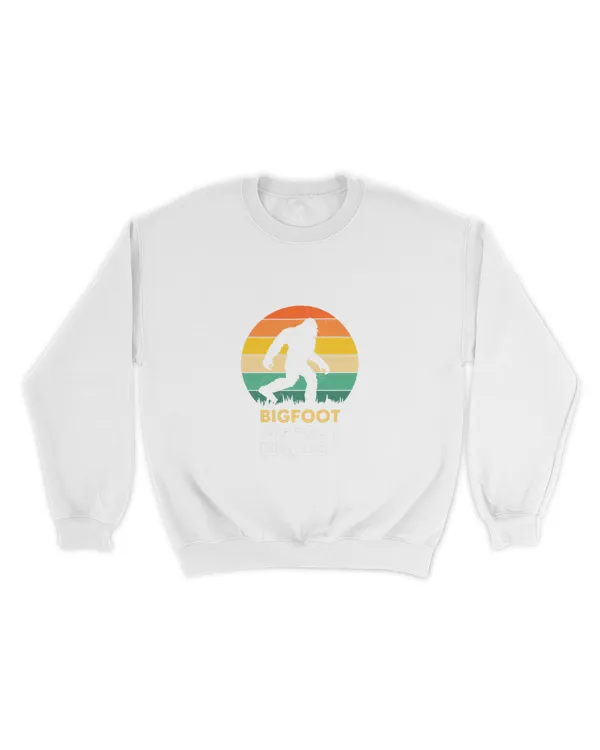 Orange Vintage Big Foot Sweatshirt