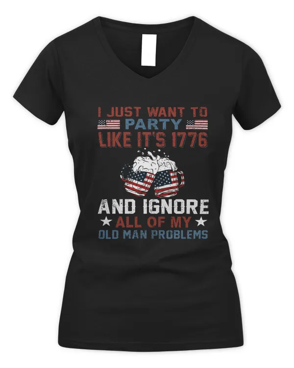 I Just Want To Party Like It's 1776 Shirt, 4th Of July Shirt, Independence Day Shirt