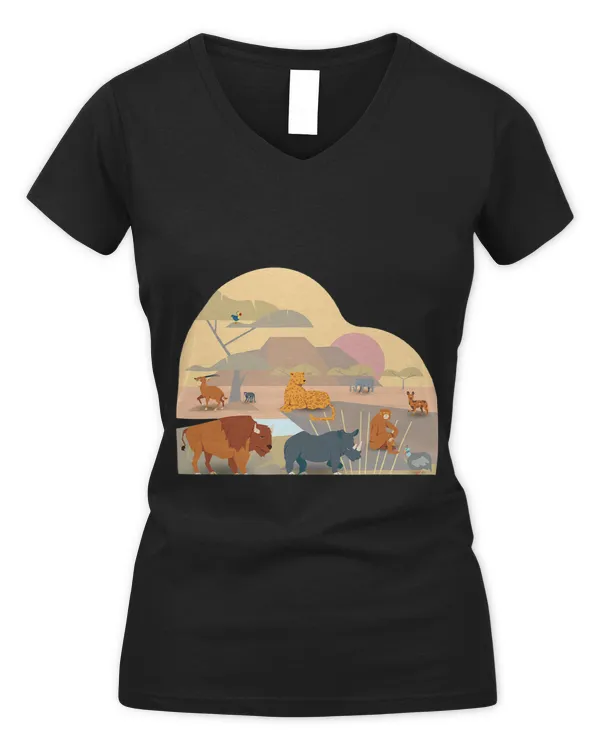 Women's V-Neck T-Shirt