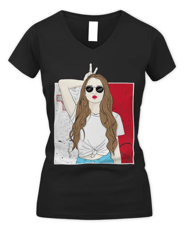 Women's V-Neck T-Shirt