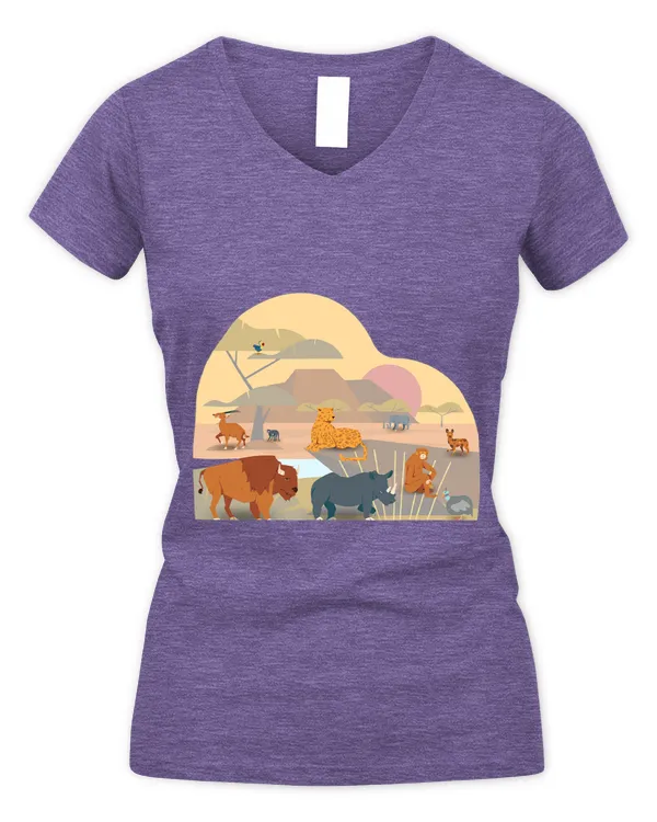 Women's V-Neck T-Shirt