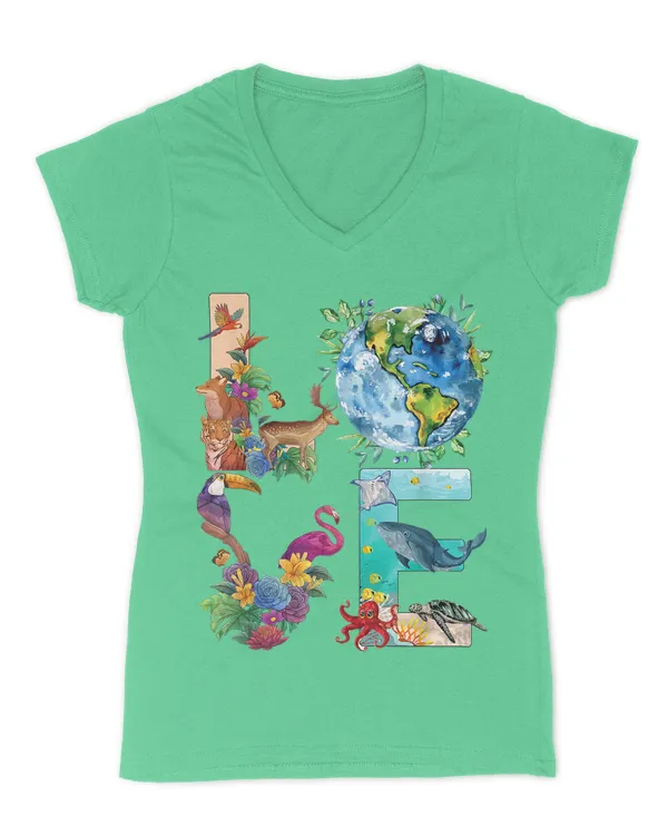 Women's V-Neck T-Shirt