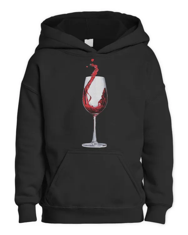 Wine Glass Drink Unisex Hoodie
