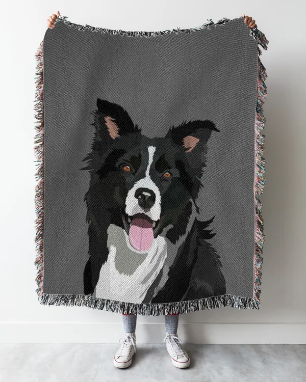 Border Collie Blanket - Quilt