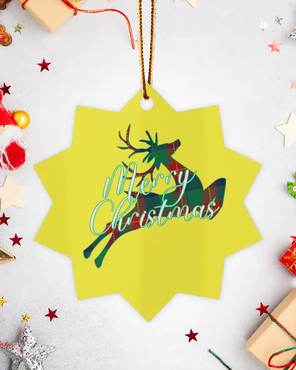 Metal Ornament - Holiday Star