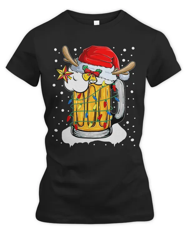 zjbR Beer Mug Reindeer Christmas Party Merry Xmas Beer Lover16