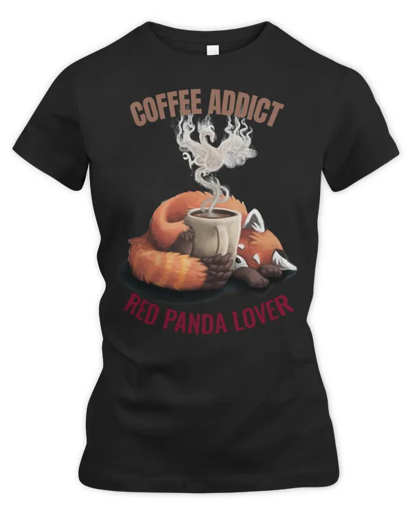 Coffee Fox Coffee and Red Panda Lover wild life