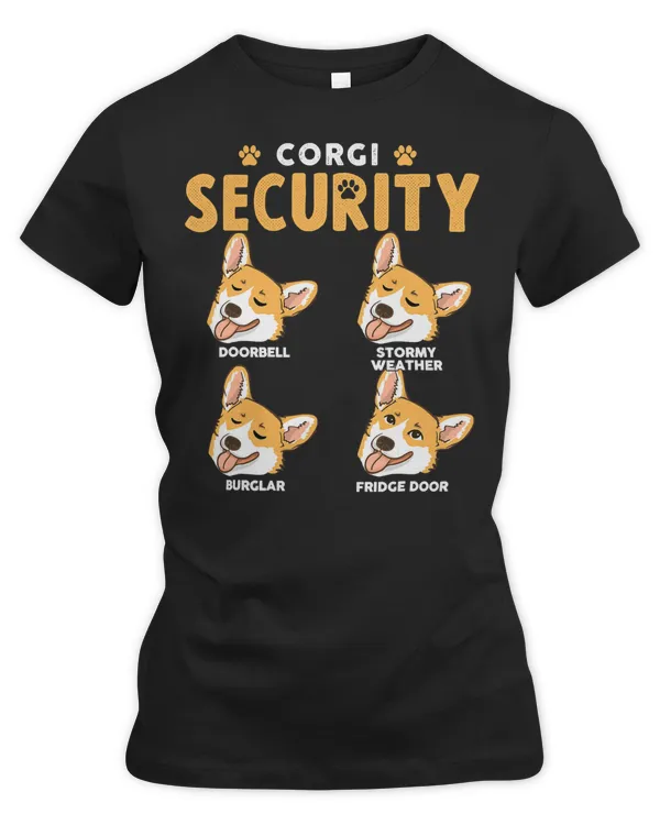 Corgi Dog Corgis Security Funny Pet Welsh Corgi 158 Dog lover