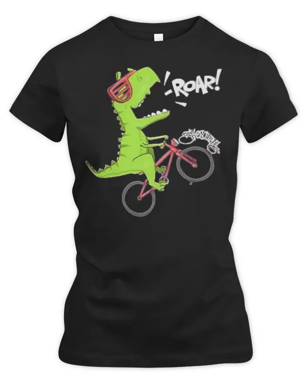 Dinosaur Dino biker t T Rex Saur