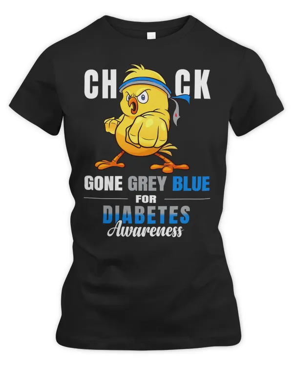 Diabetes Diabetic funny chick warrior 414 Diabetes Awareness