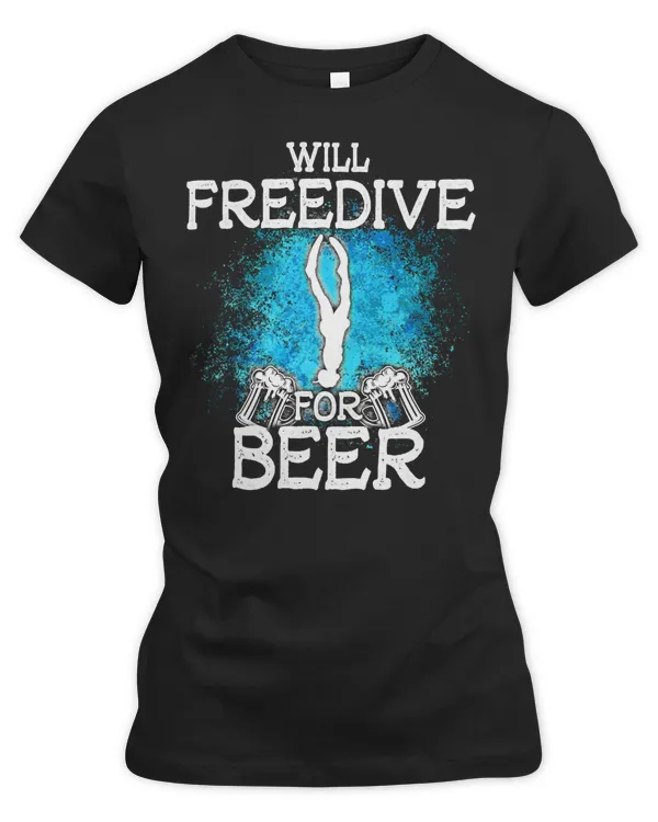 Diver Scuba Freediving For Beer Freediver Apnea Skin Diving graphic 249 Diving Deeper