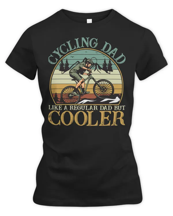 Cycling Bicycle Dad Regular Dad But Cooler Vintage672 Road Bike