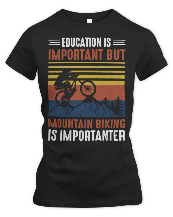 Cycling Bicycle Education Is Important But Mountain Biking is Importanter 71 Road Bike