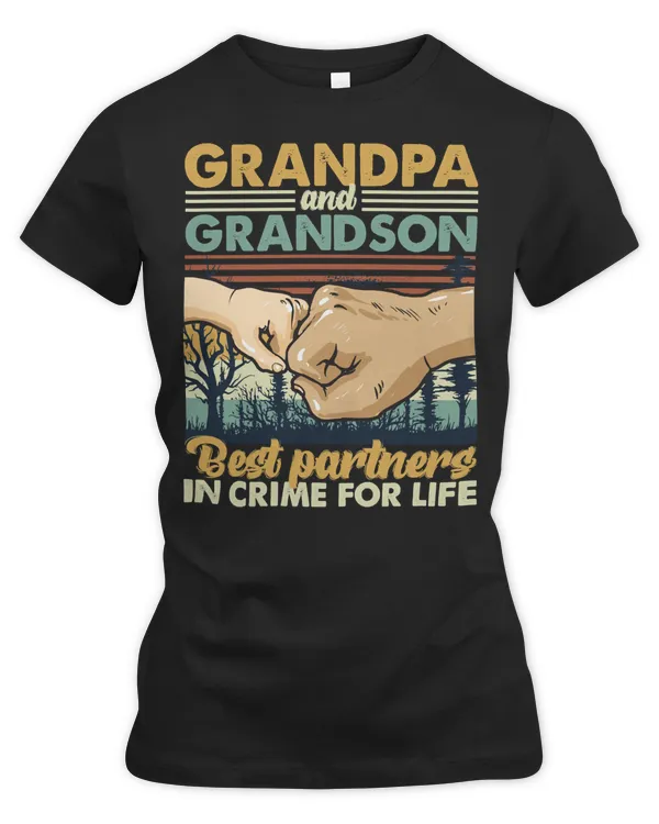 Father Grandpa and Grandson Best Partners In Crime For Life 113 Family Dad