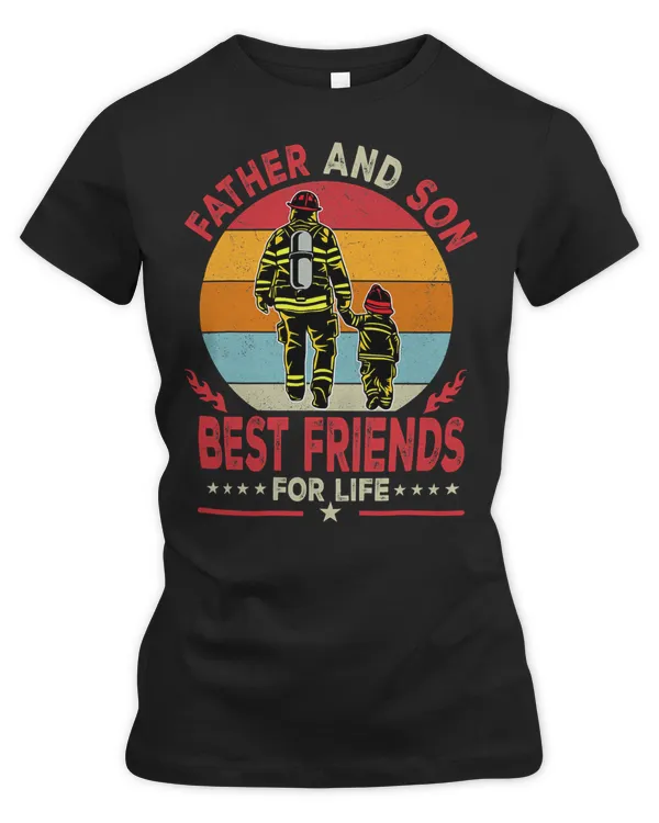 Father Grandpa And Son Firefighter Best Friends For Life Fathers Day 262 Family Dad