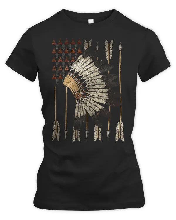 Native American Indigenous Indian Headdress Costume Flag41 Indigenous American