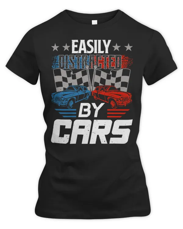 Racing Racer Easily Distracted By Cars Racing Cars Fans Gift Speed Driver14 Race Speed