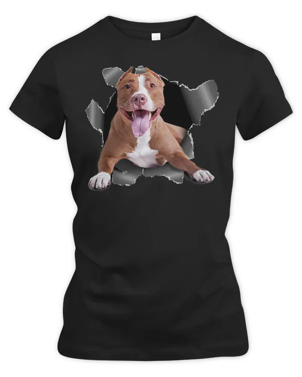 Pitbull Lover Dog Cute Pitbull Torn ClothFunny Pitbull Lover Dog Owner Puppy 347 Pitbulls