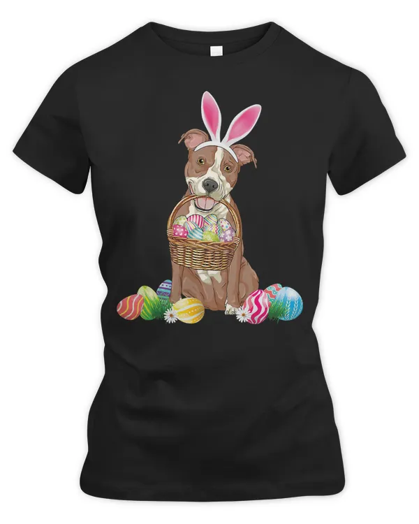 Pitbull Lover Dog Easter Day Eggs Basket Boys Girls Kid Bunny 281 Pitbulls