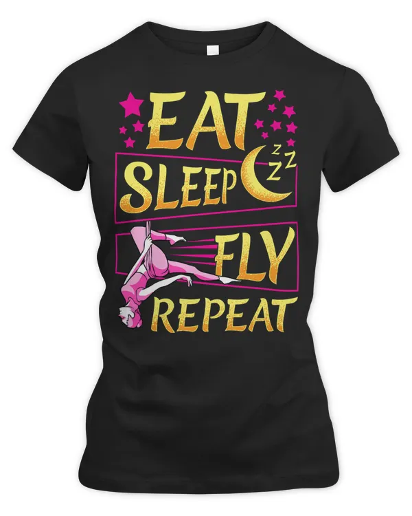Yoga Funny Eat Sleep Fly Repeat AerialSilks 423 namaste