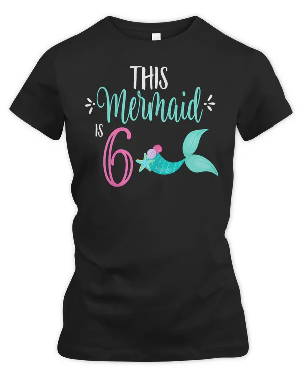 Mermaid 6th BirthdayGirl Party THISIS 6 486 sea