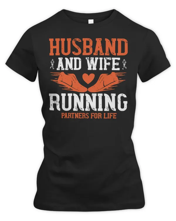 Runner Fitness Husband And Wife Partners For Life 69 Run Running