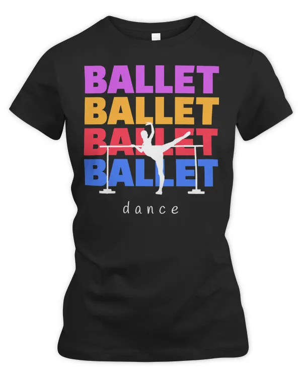 Ballet Dance Dance Rainbow Color 296 Balle Ballerina