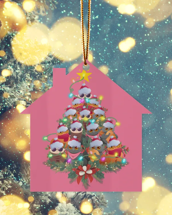 Metal Ornament - Holiday Home