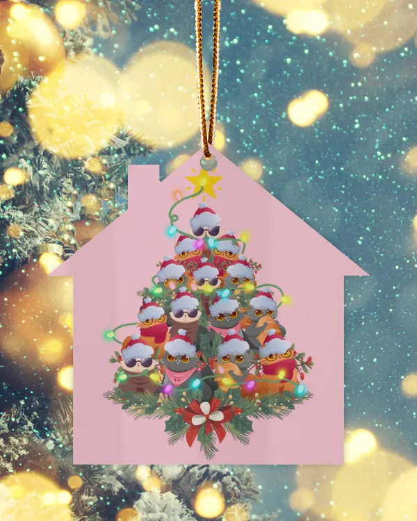 Metal Ornament - Holiday Home