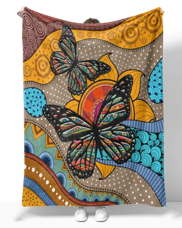 Butterfly -  African Tribal Pattern