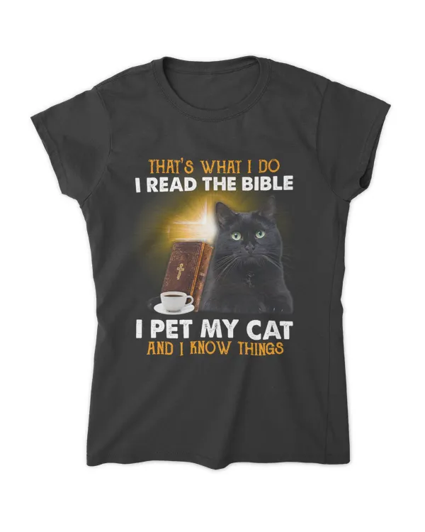 Black Cat I Read Bible