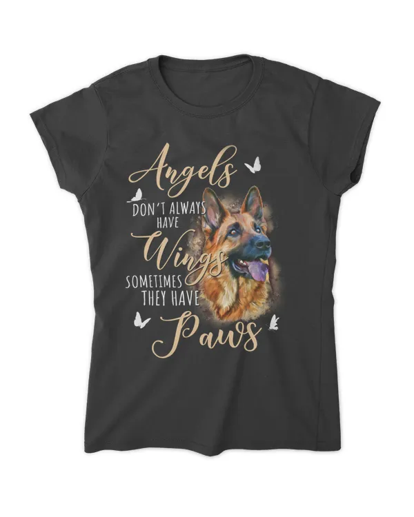 German Shepherd Angels Don't Have Wings