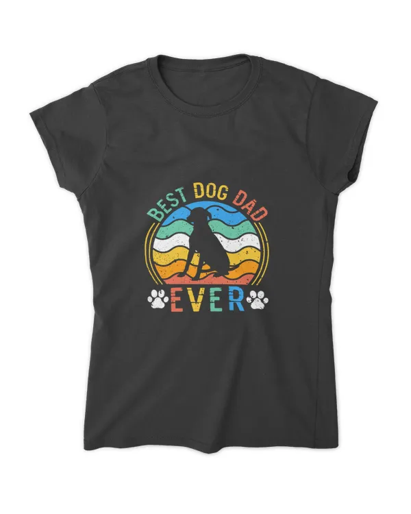 best dog Dad ever t-shirt-custom-design