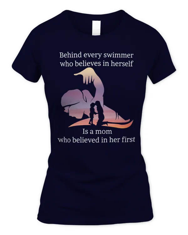 Behind every swimmer who believes herself